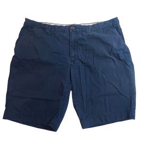 Polo Ralph Lauren Shorts Mens 40  Relaxed Classic Cotton Preppy Navy Blue Chinos